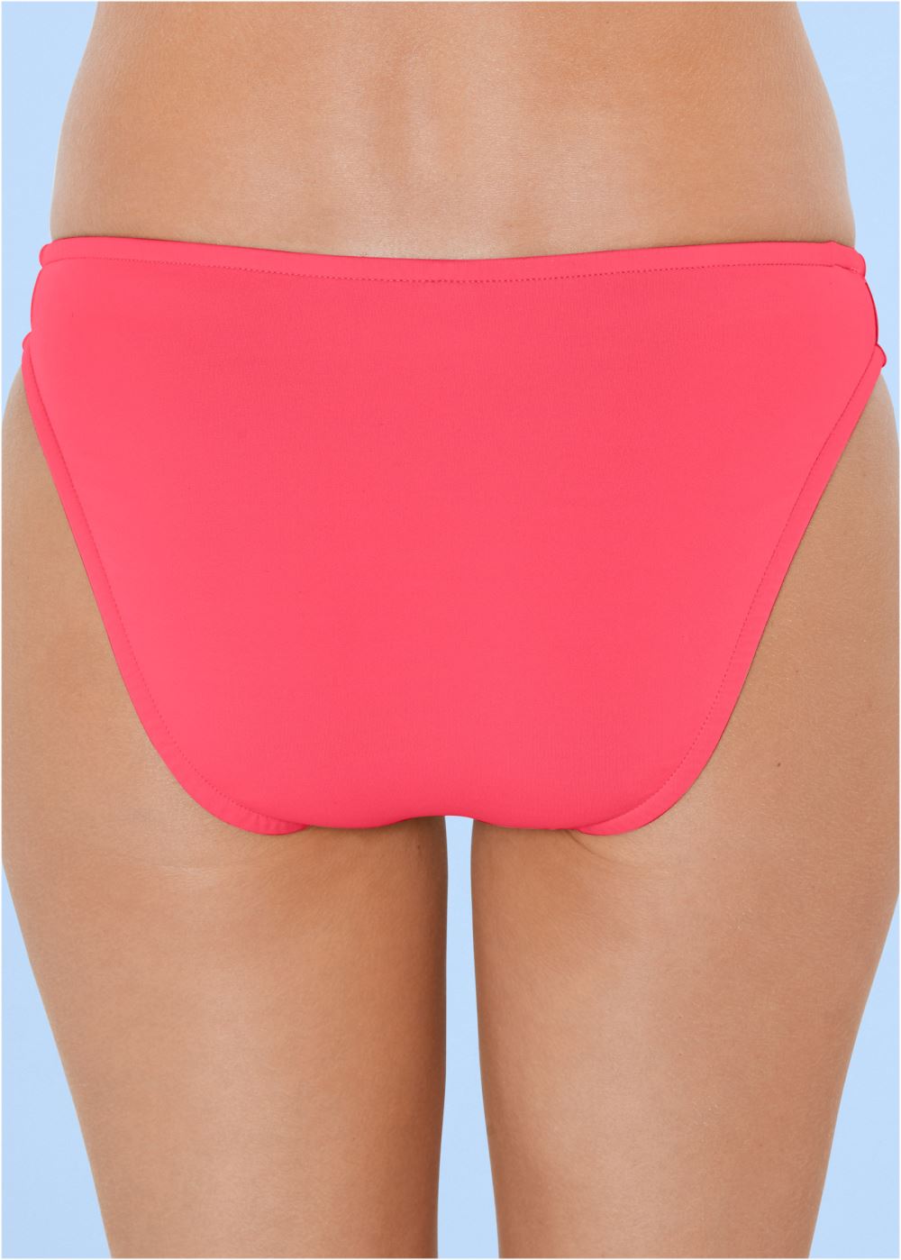 Venus Classic Scoop Front Bottom Bikini - Sunset Pink